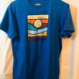Blue Indiana Graphic T-Shirt